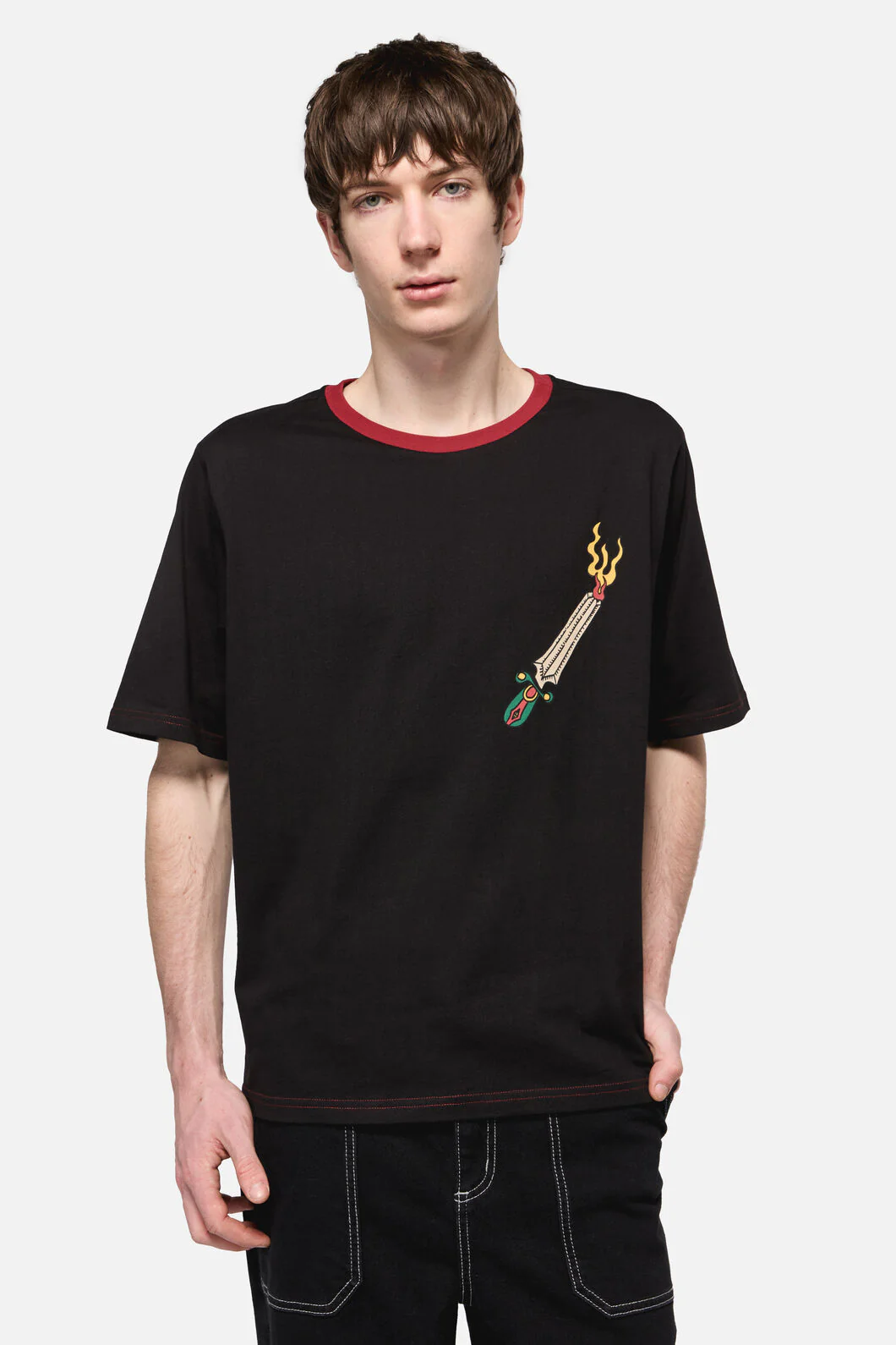 Dangerous Grunge Crop Tee