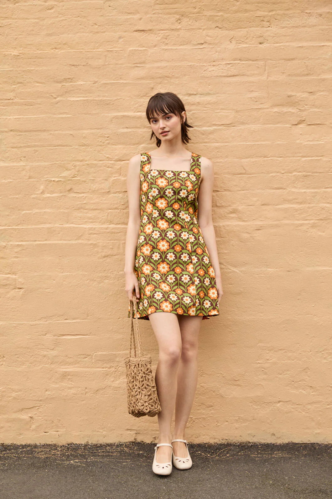 Cleo Geo Mini Shift Dress