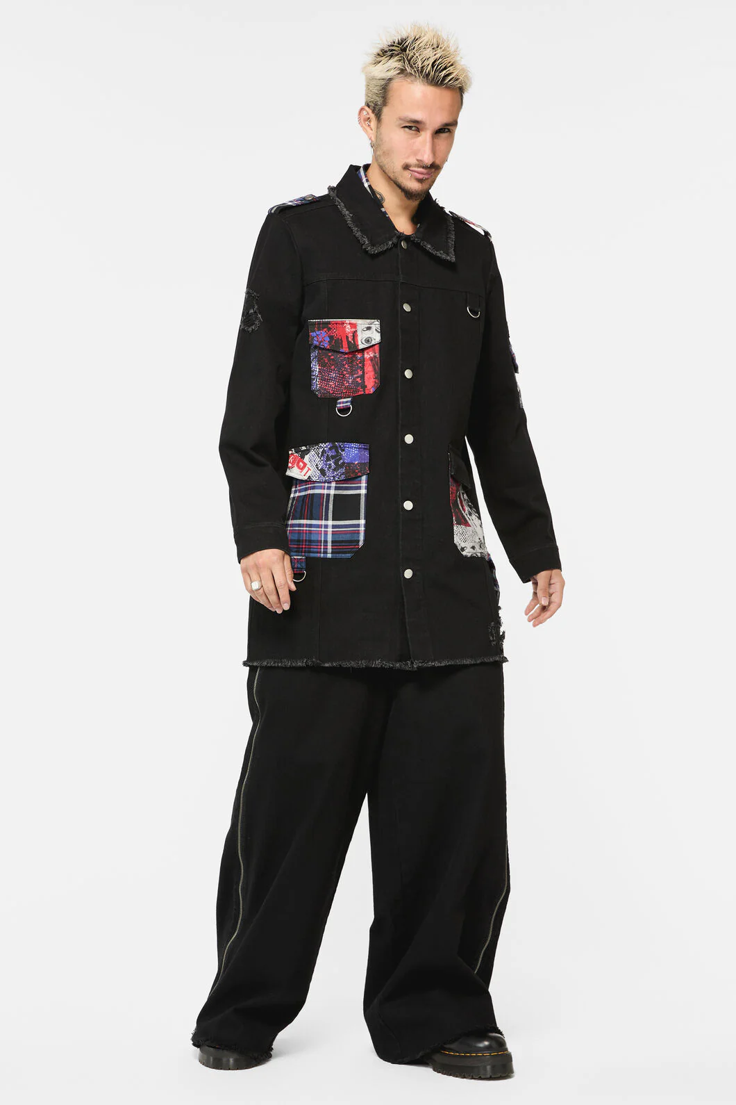 Rot Grunge Denim Jacket