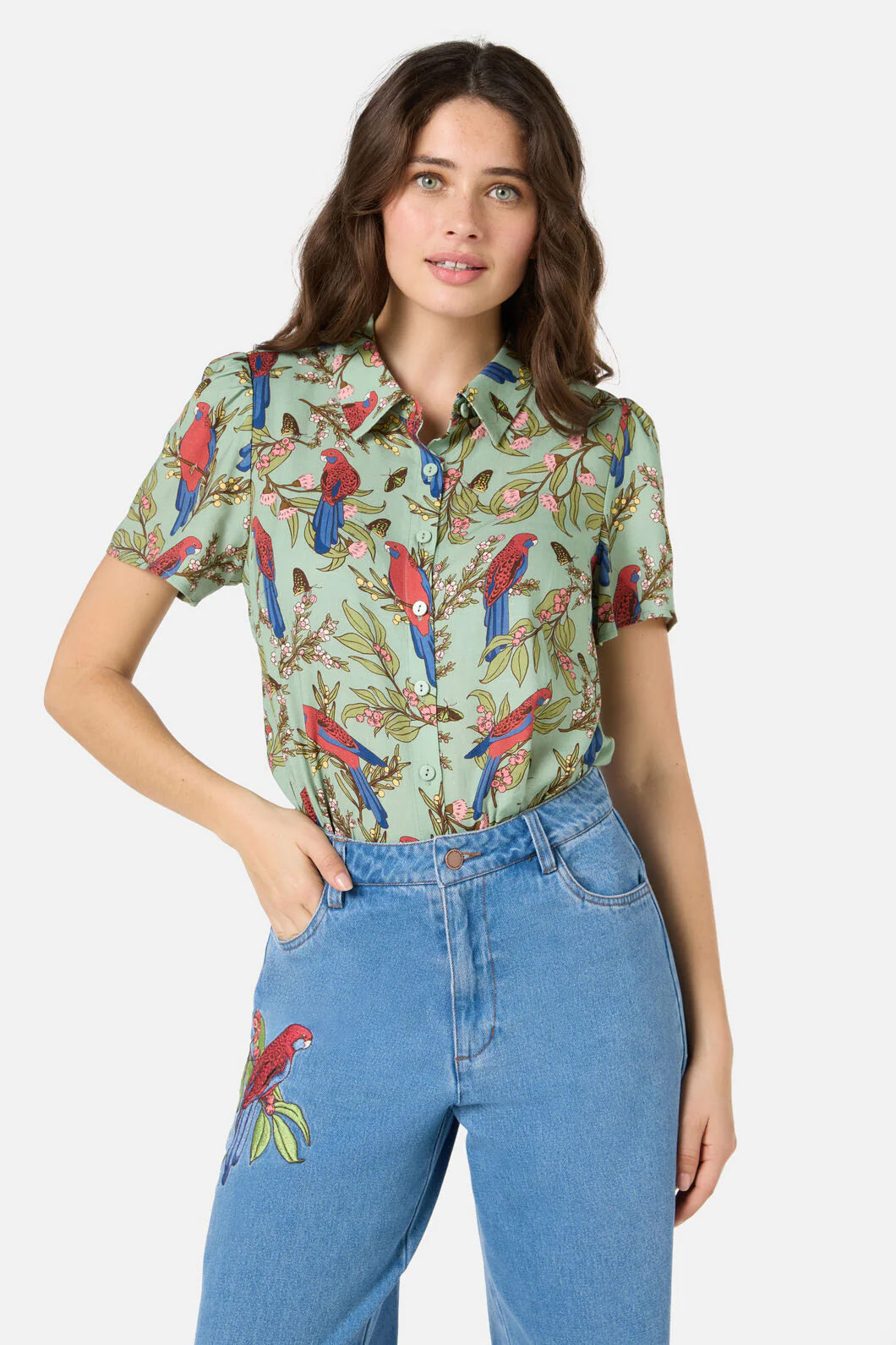 Rosella Short Sleeve Blouse