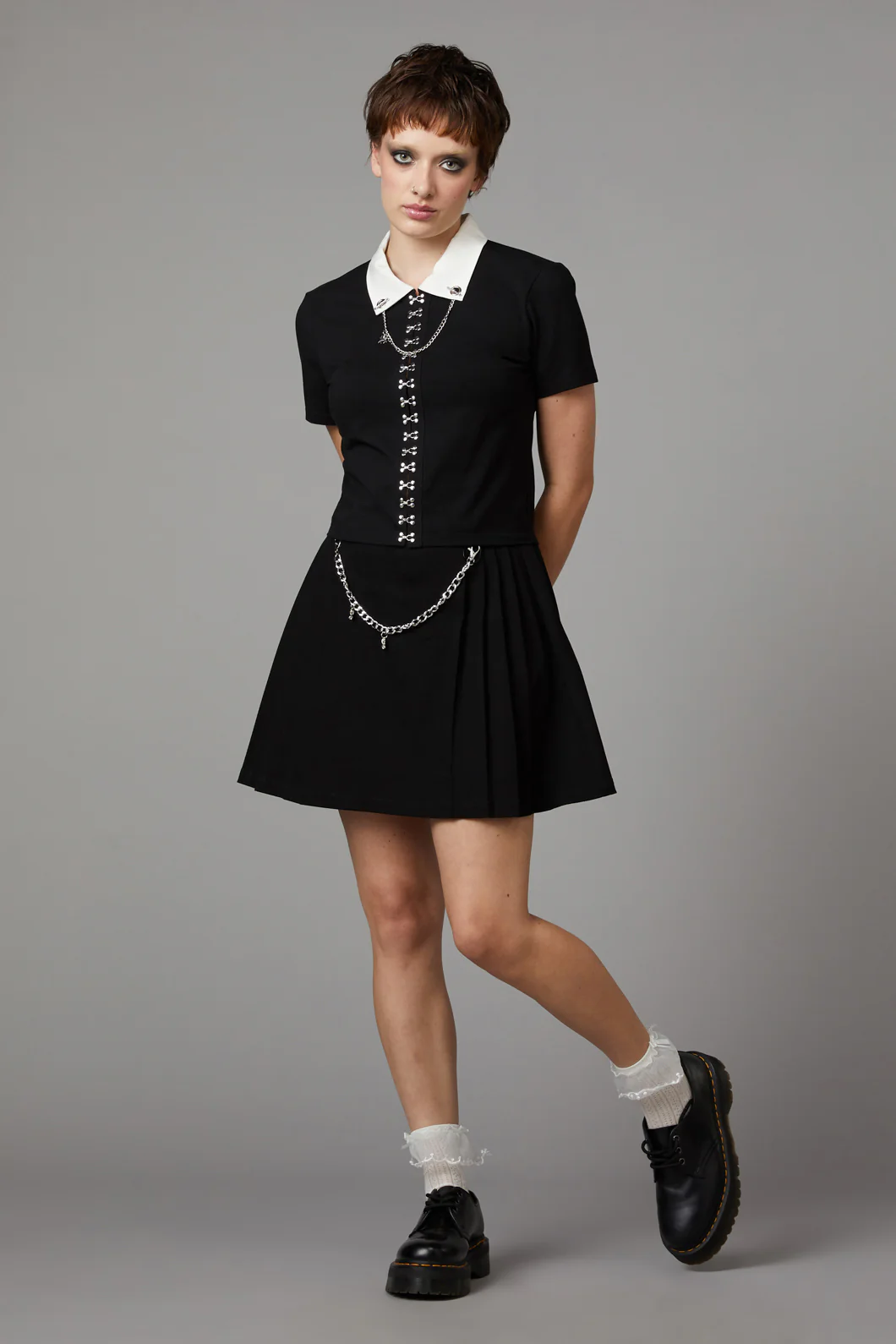 Strings Gothic Blouse