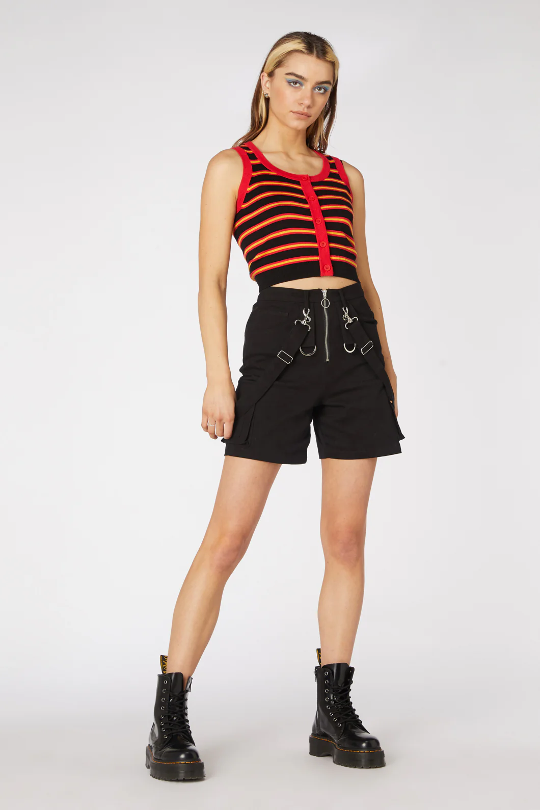 Fury Stripe Sleeveless Knit