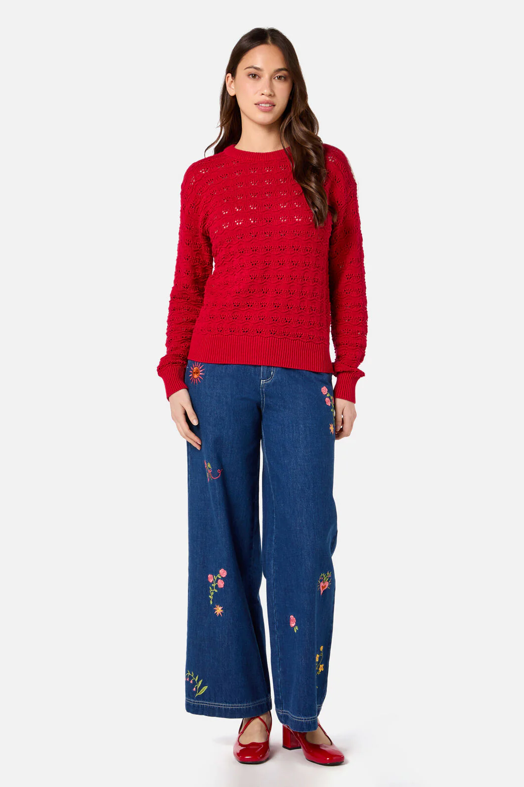 Bea Lacey Knit Jumper