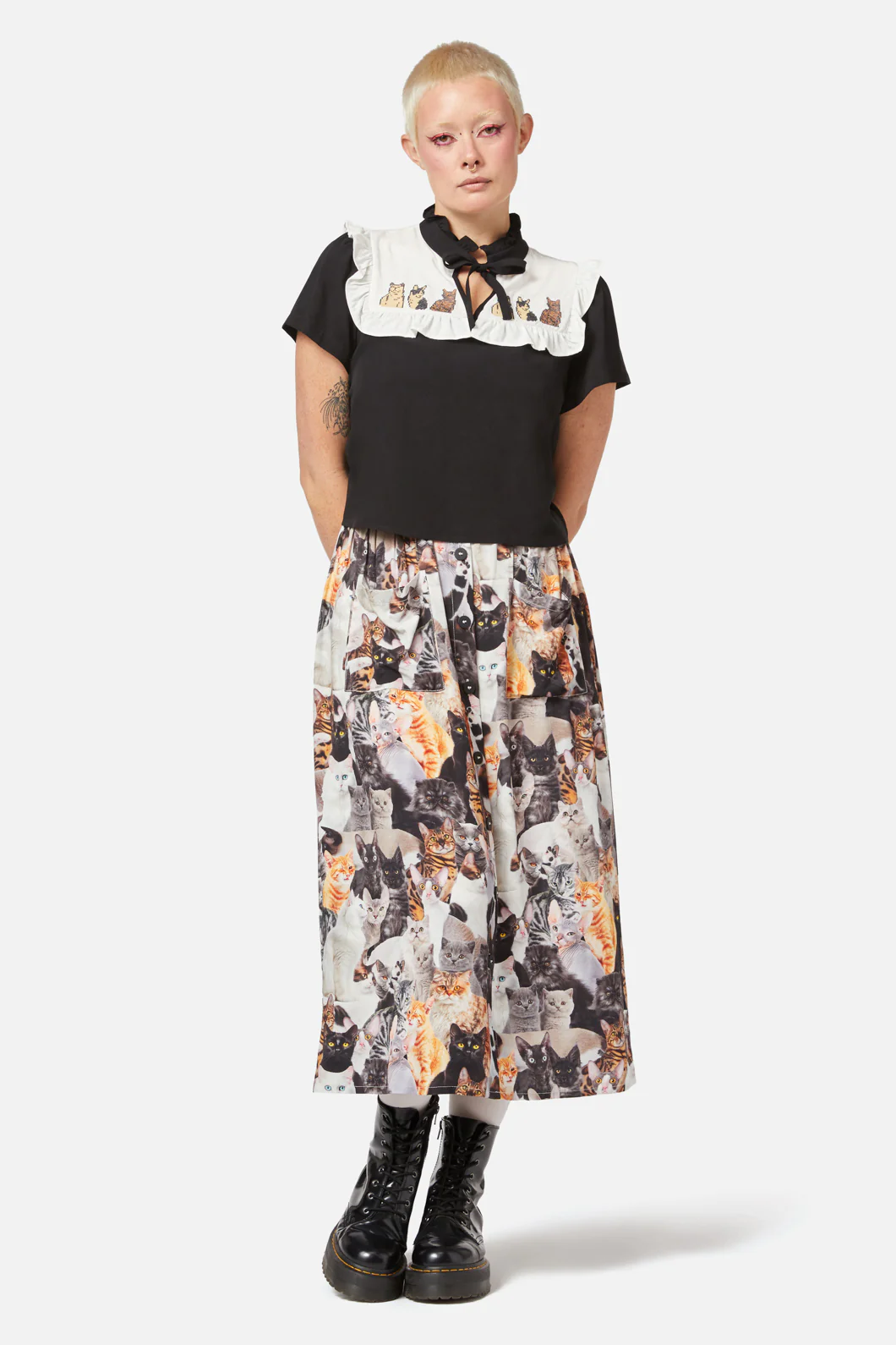 Catnip Ruffle Blouse