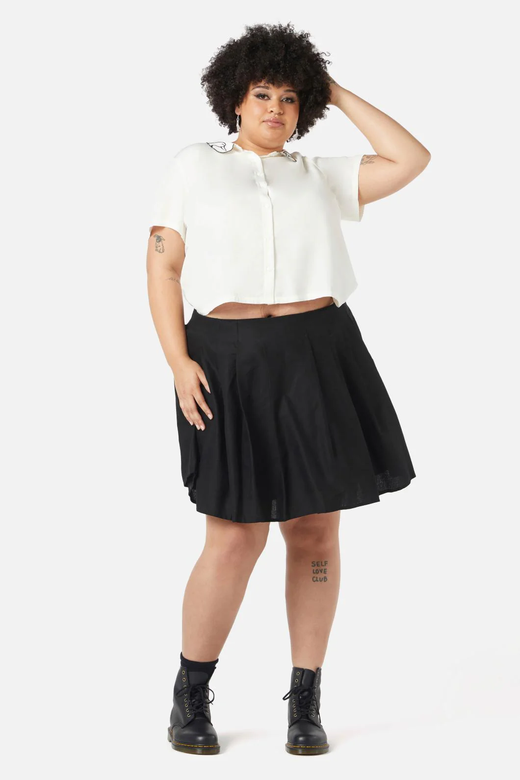 Curve Basic Starlight Pleated Skirt
