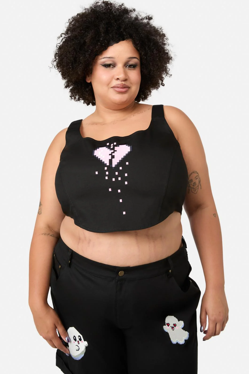 Curve Ghostie Corset Top