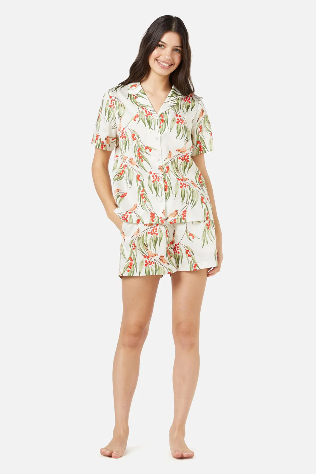 Zebra Finch Short PJ Set