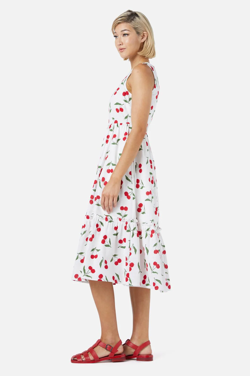 Cherry Girl Midi Dress