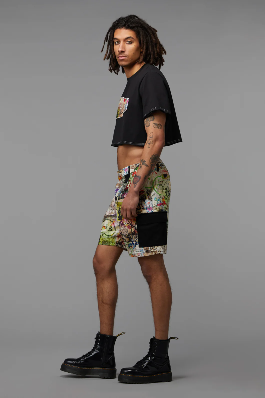 Back Alley Boxy Crop Tee