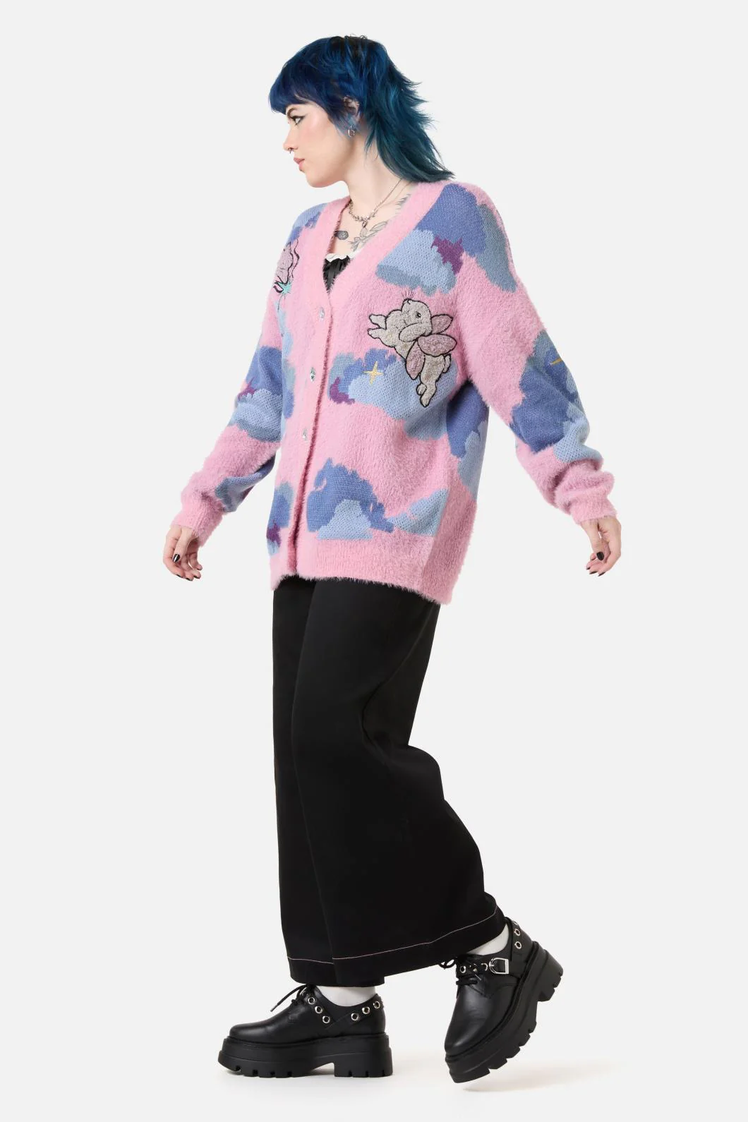 ASAP Multi Texture Cardi