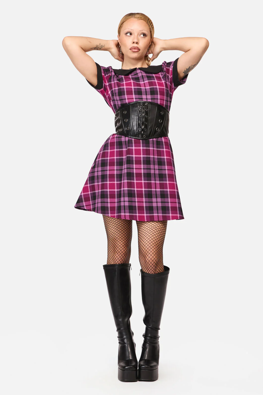 Trickz Pu Underbust Corset