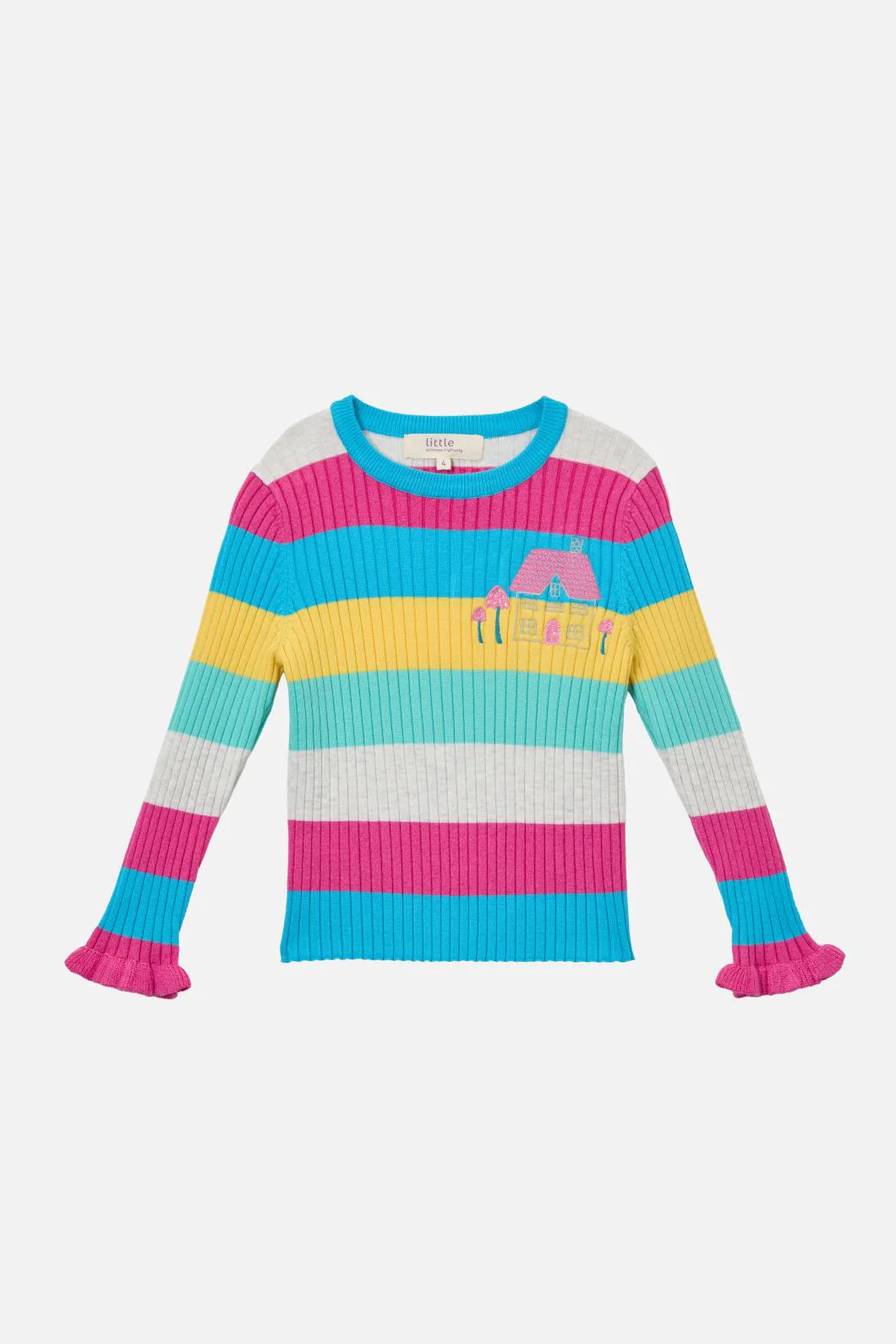 Cottage Stripe Kids Rib Top