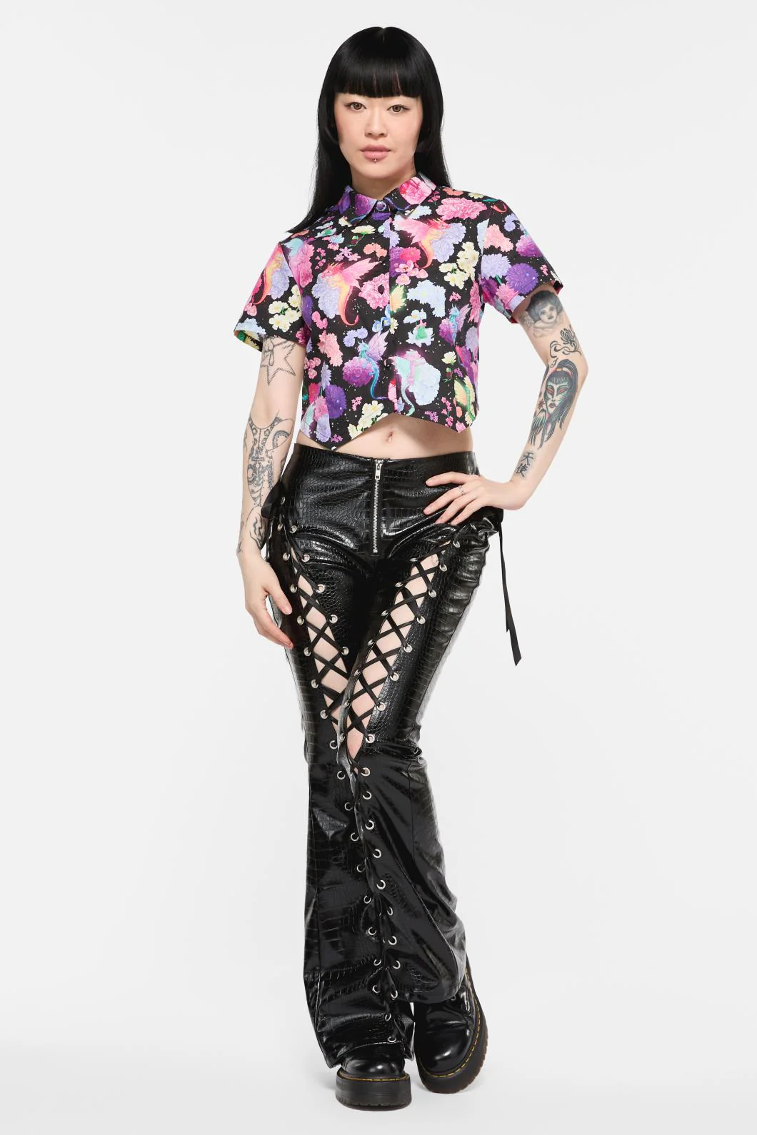 Dragons Grove Fitted Blouse