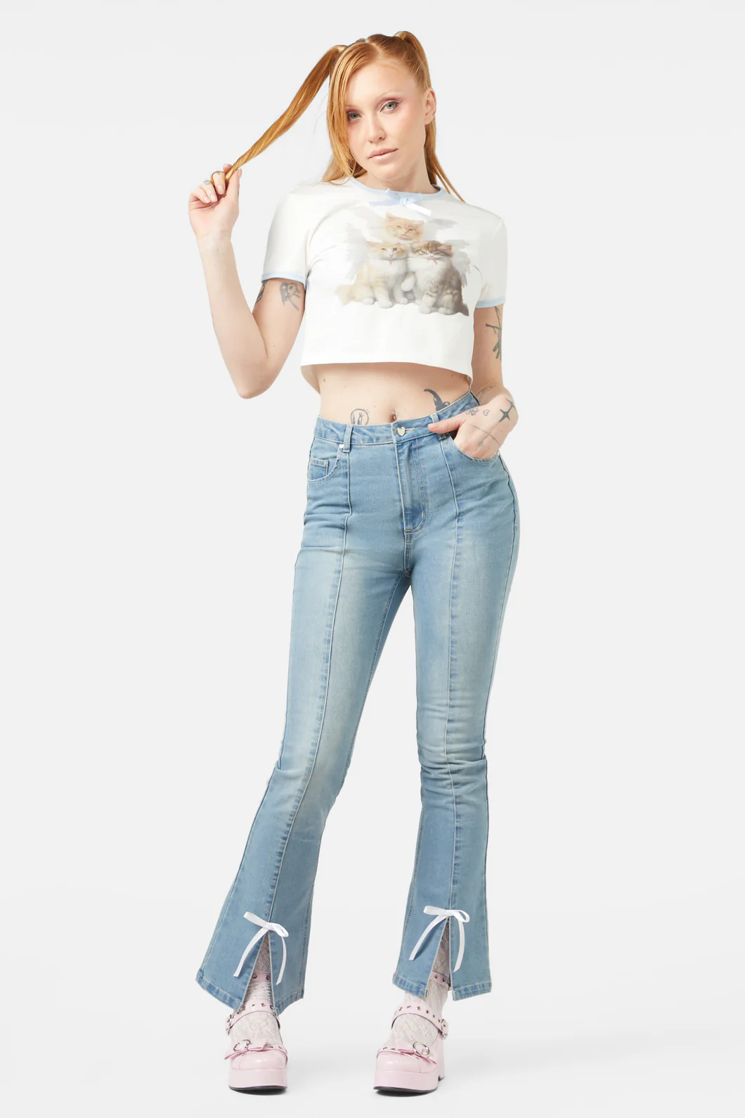 Catrina Crop Tee
