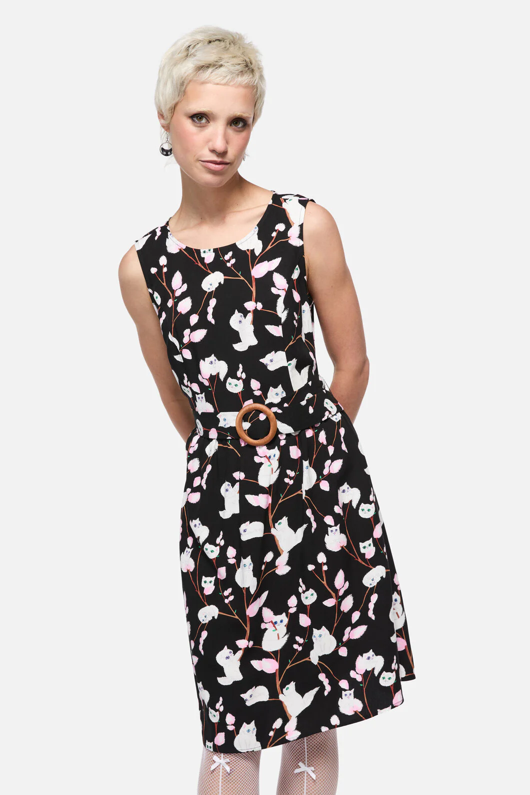 Pussy Willow Midi Dress