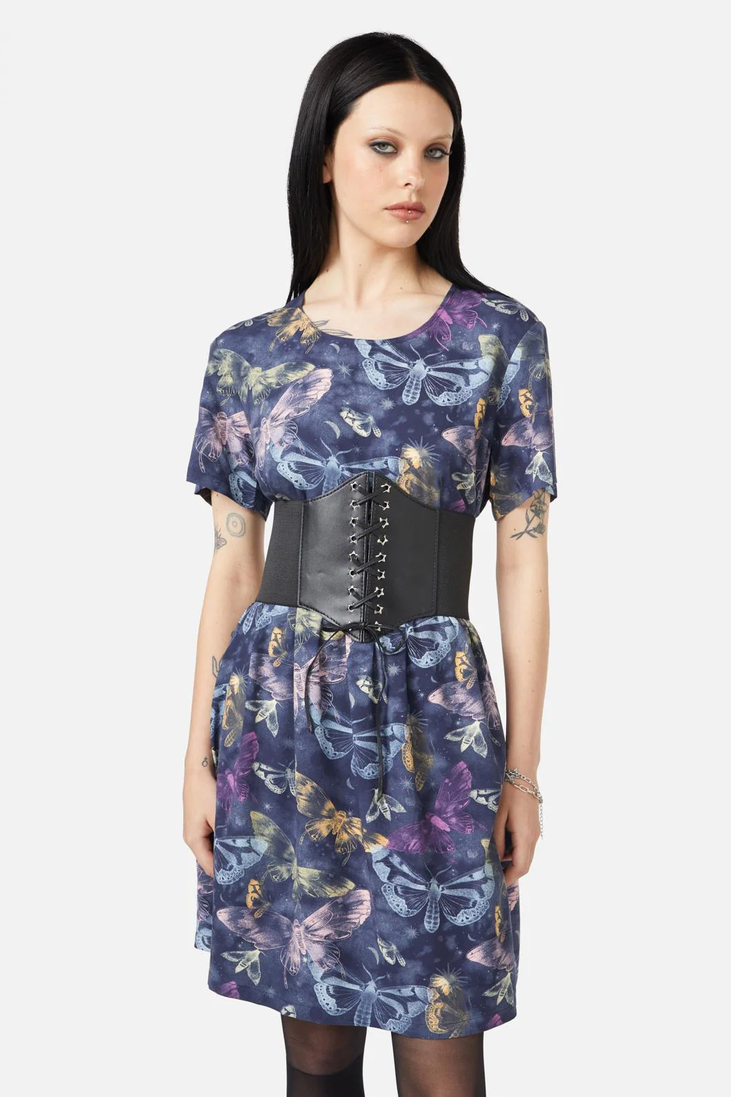 Star Eyelet Corset Belt