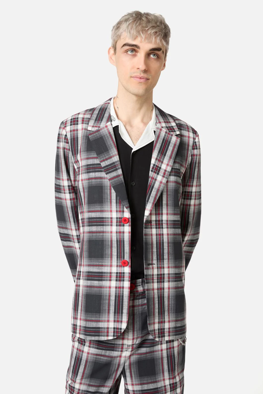 Moggy Tartan Blazer