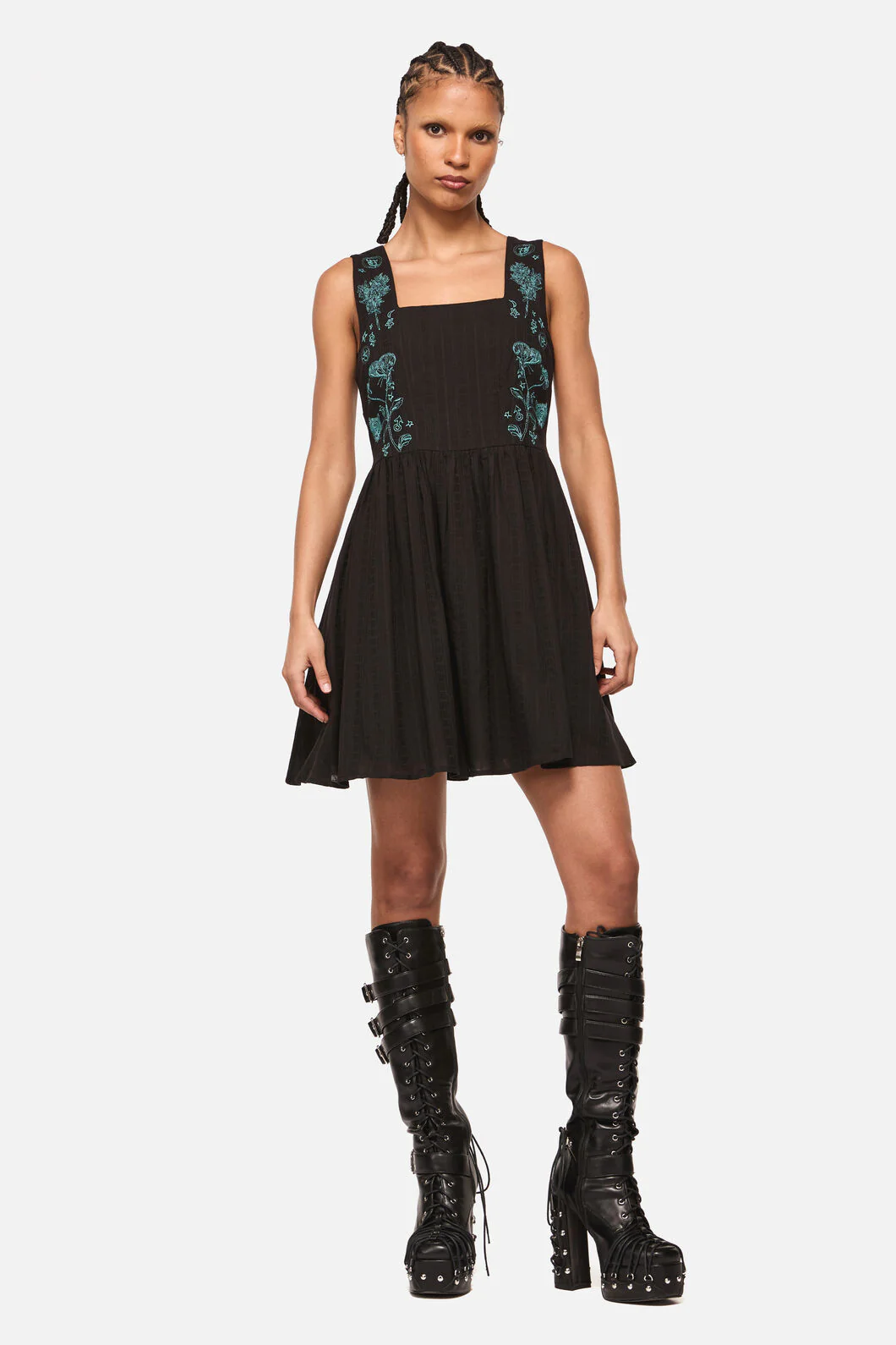 Spellbook Embroidered Pinafore