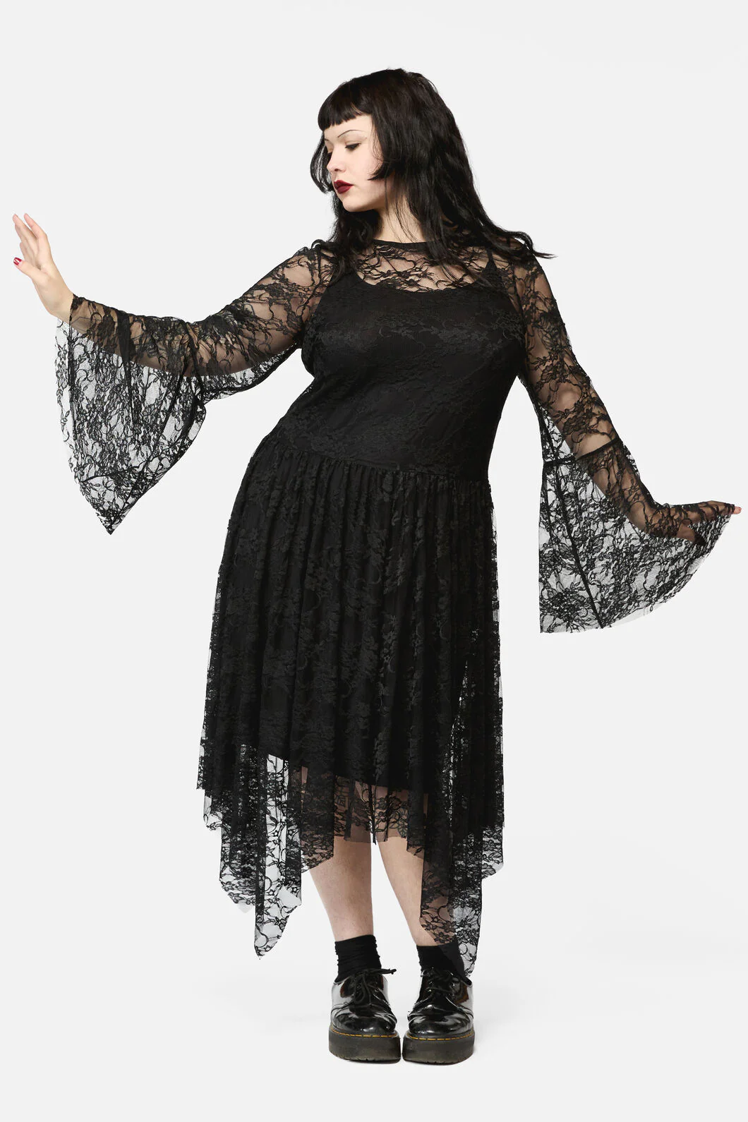 Curve Keeper Of The Woods Lace Dress