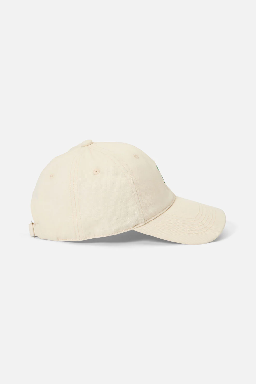 Cream Rose Embroidered Cap