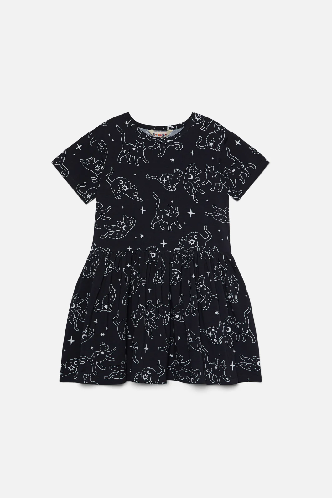 Celestial Cats Kids Dress