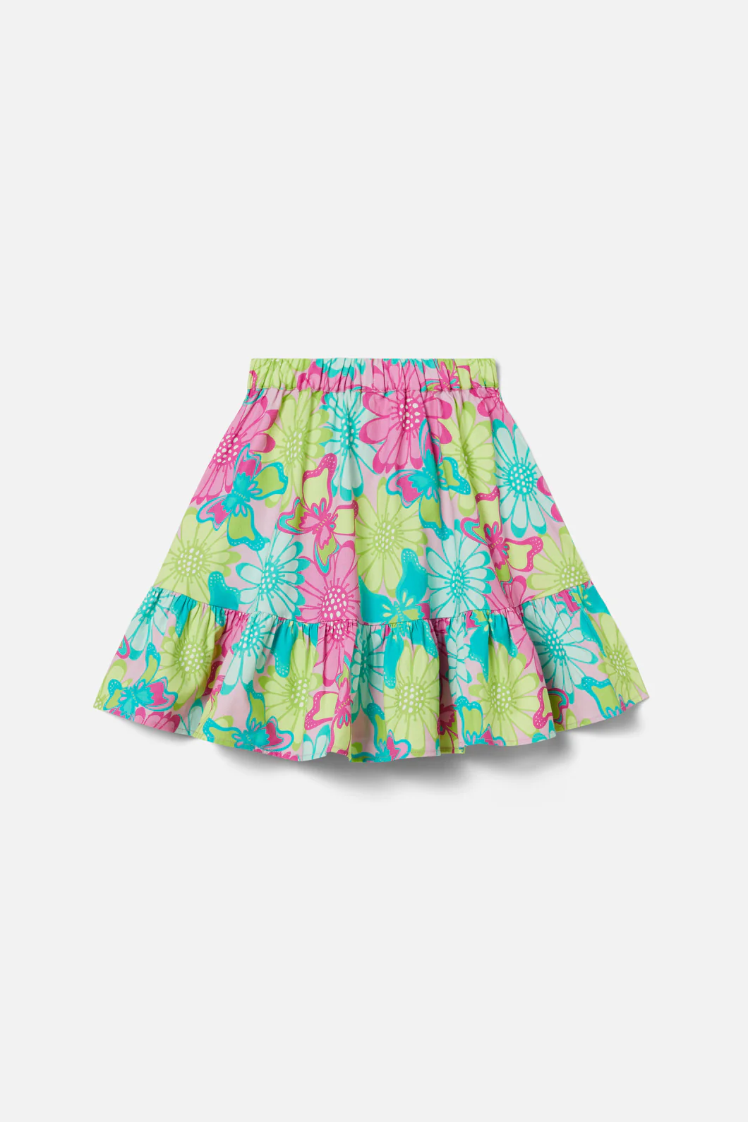 Giant Flowers Kids Skirt