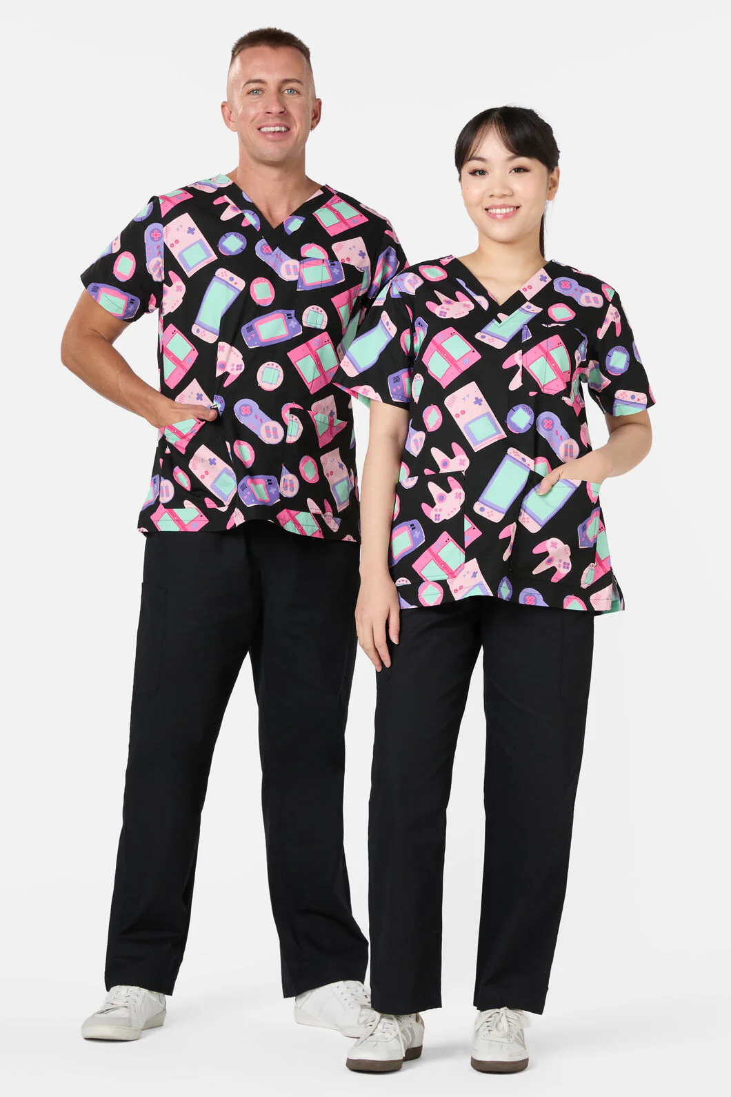 Tech Head Top & Pant Scrub Set