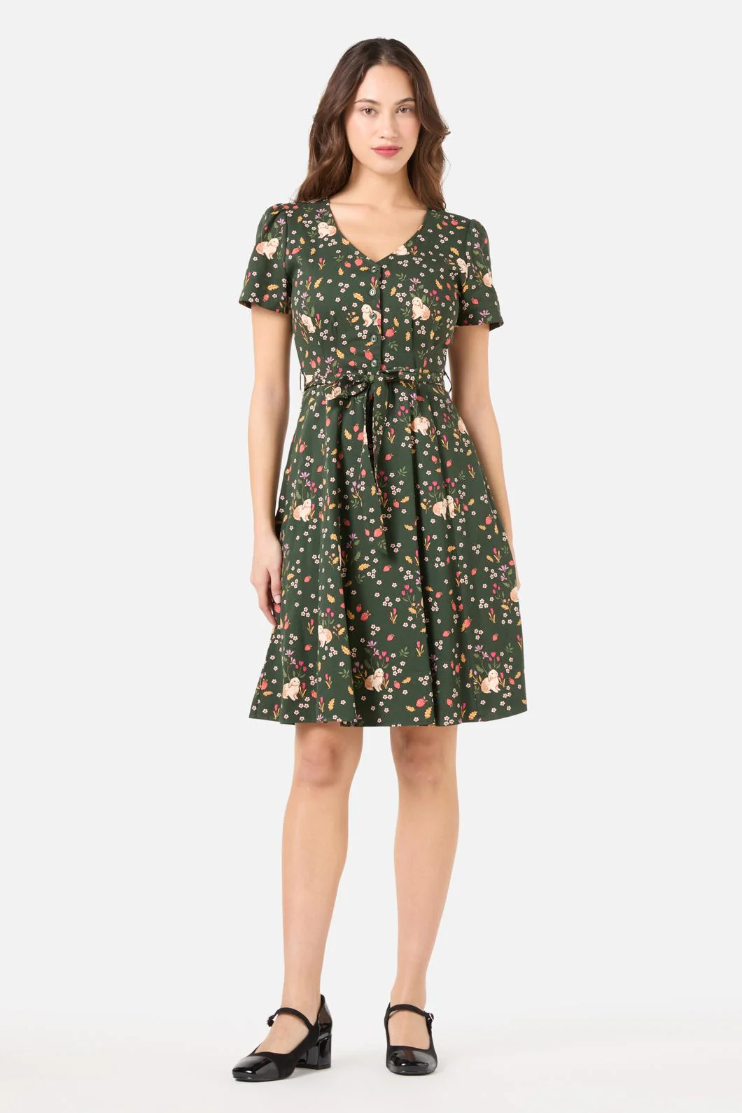 Coco Rabbit A-Line Dress