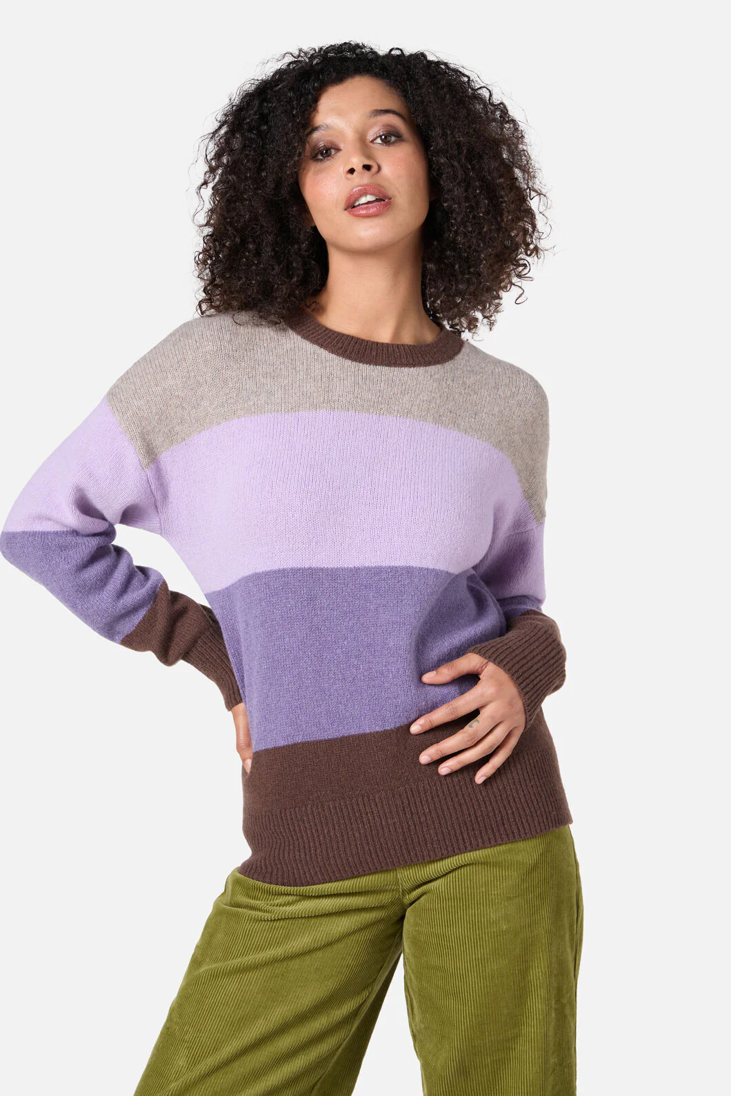 Arla Stripe Knit Jumper