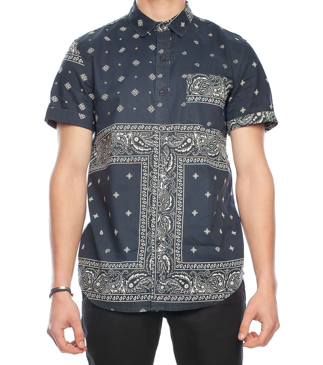 Mixed Bandana SS Shirt