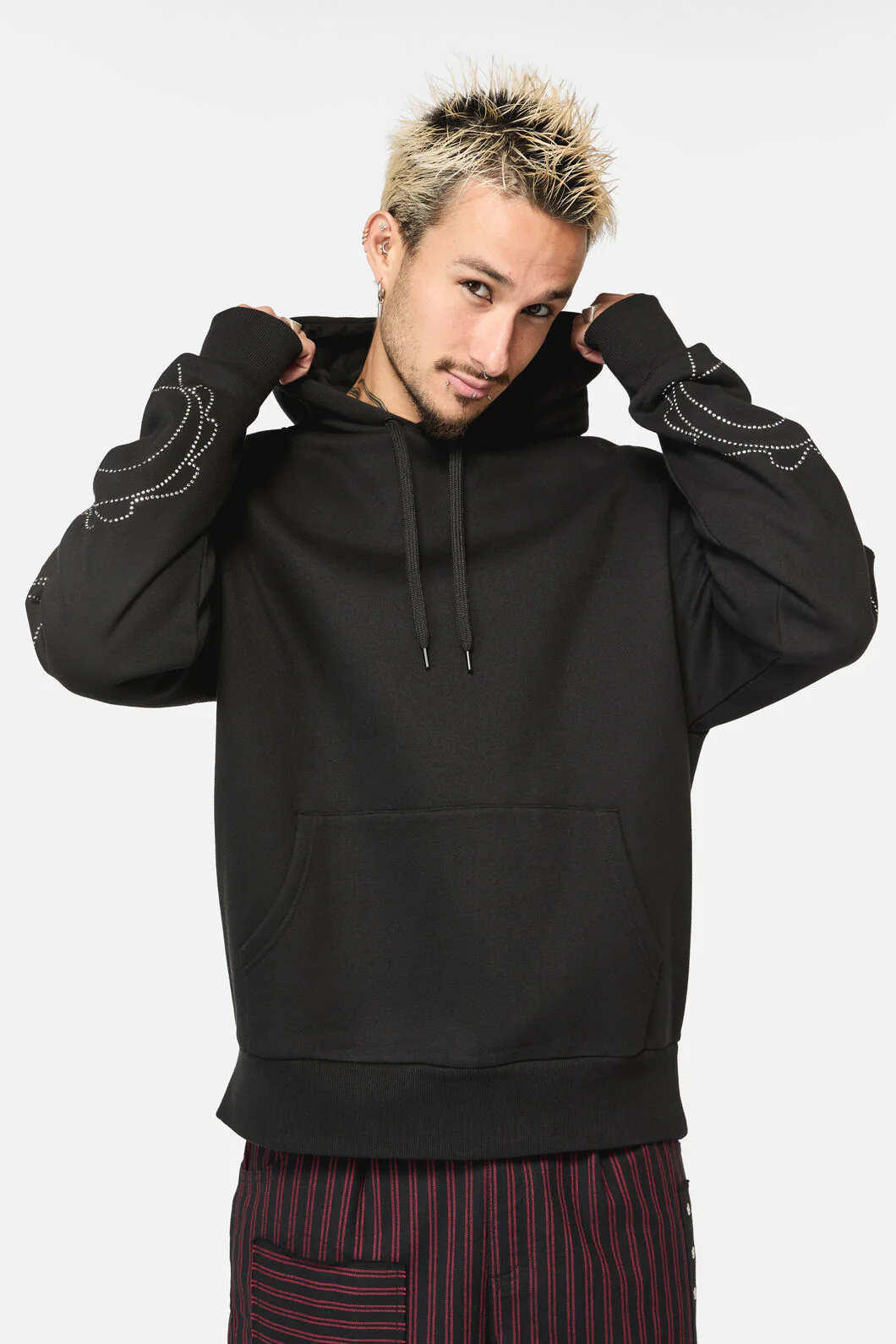 Dragon Wings Diamante Hoodie
