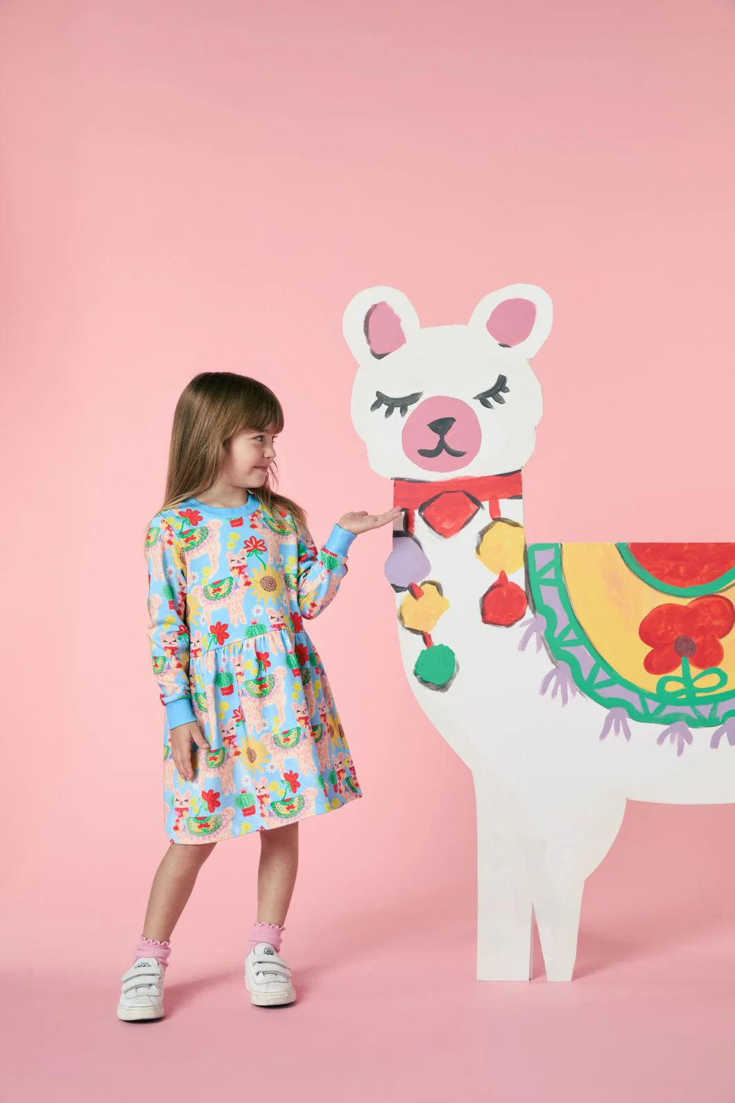 Llama Kids Dress