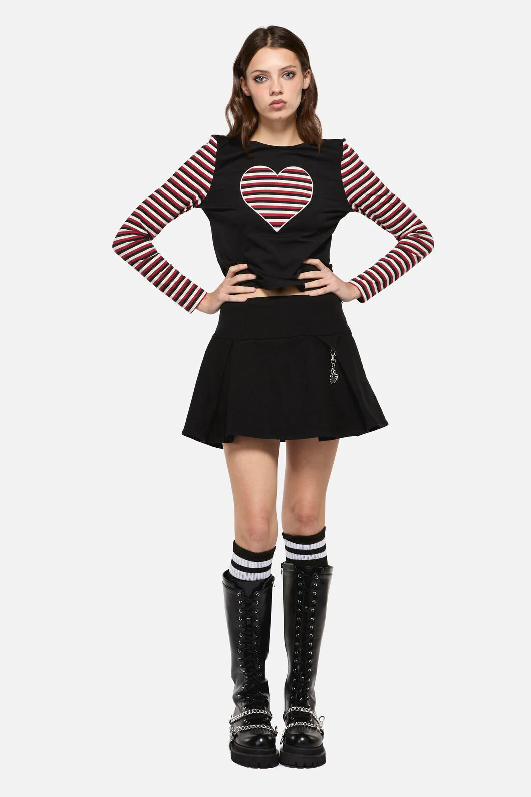 Nail In The Coffin Skort