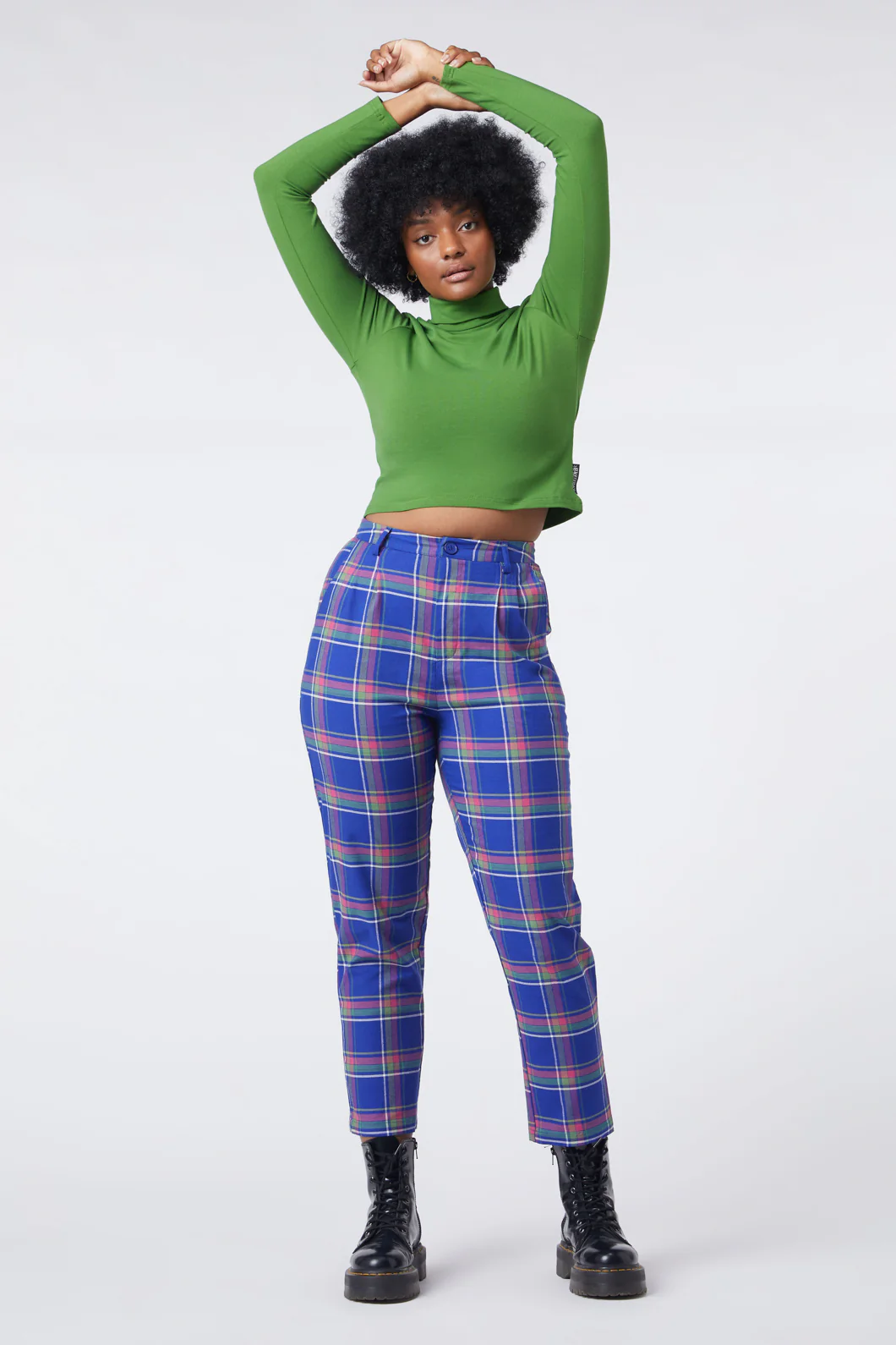 Werewolf Tartan Goth Pant