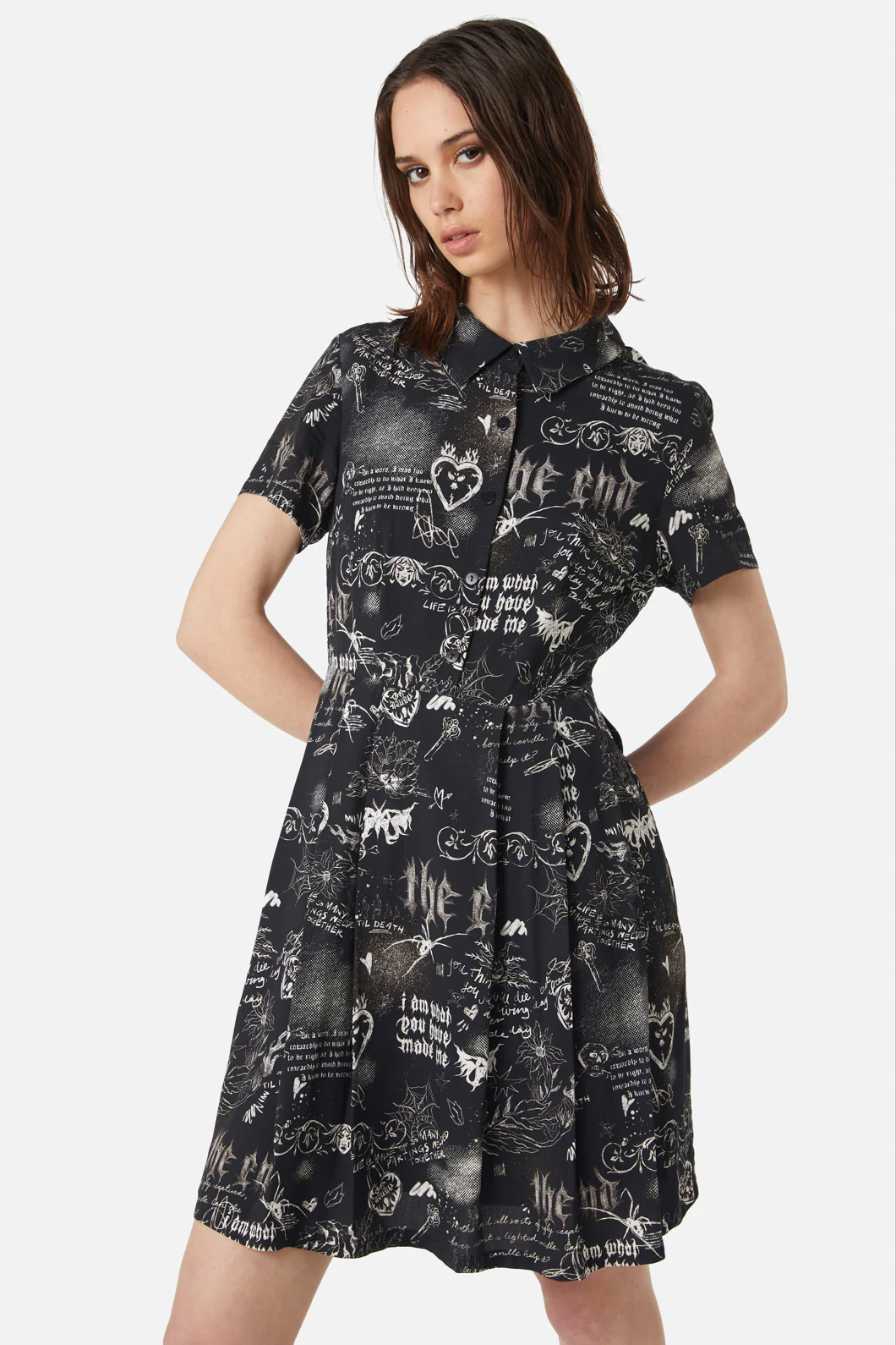 Lover's Departure Printed Dress