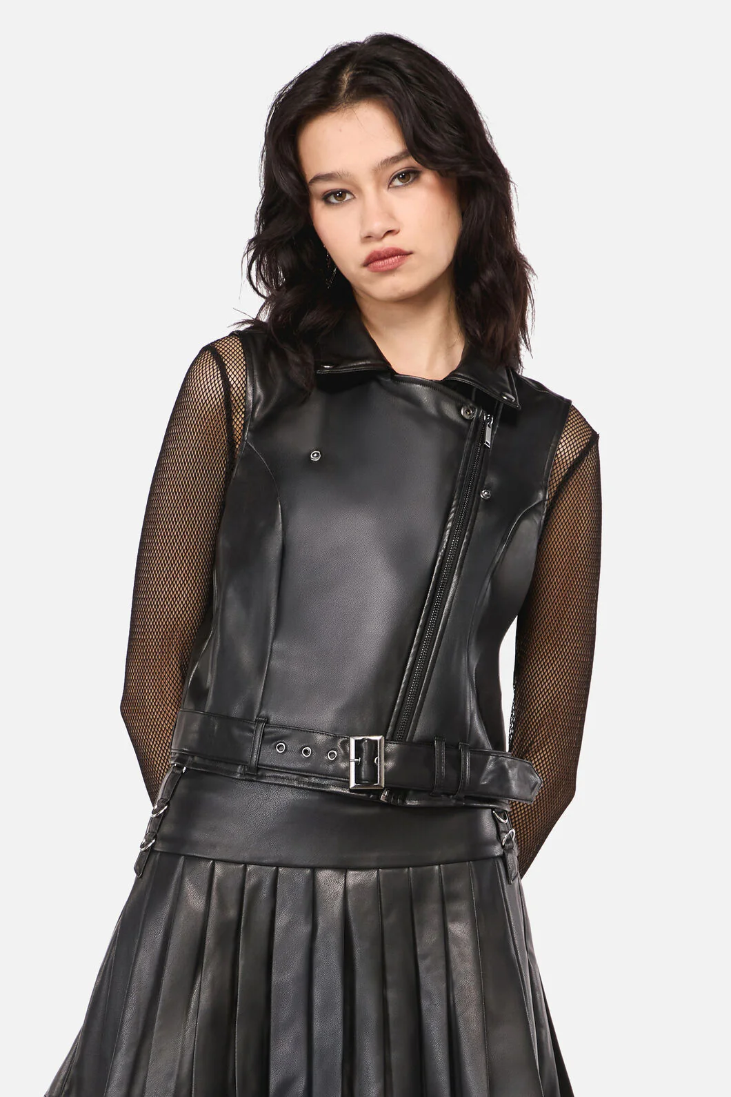 Hallows D-Ring PU Vest