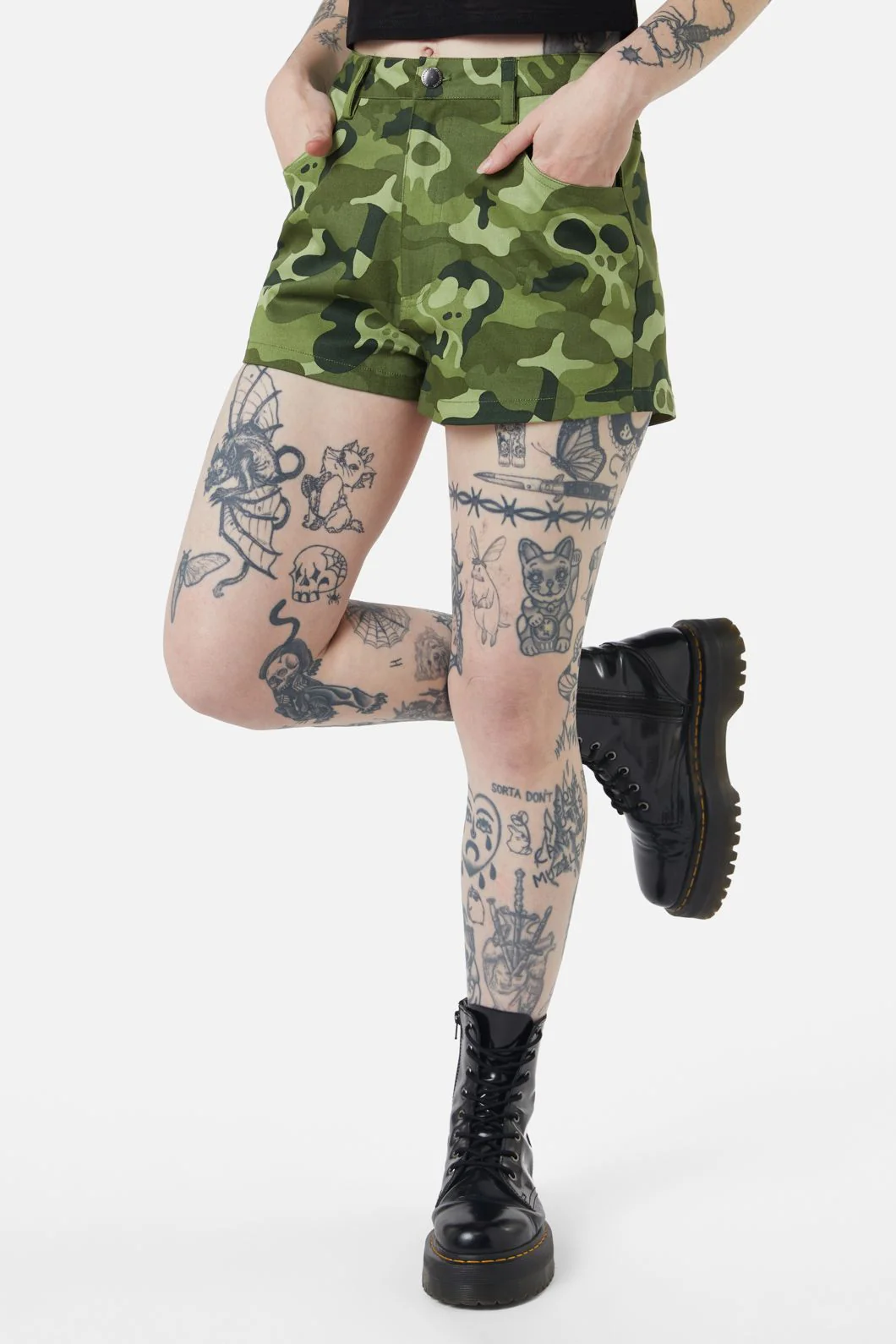 Nook Of The Garden Camo Short