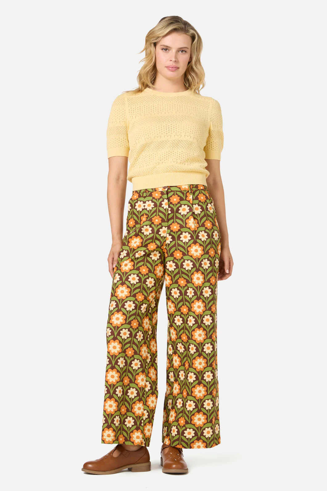 Cleo Geo Relaxed Pant