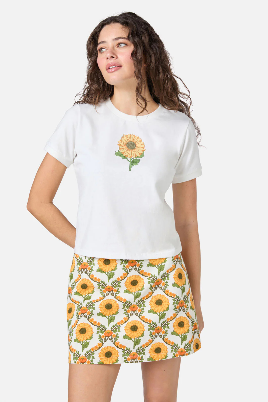 Sunflower Baby Tee