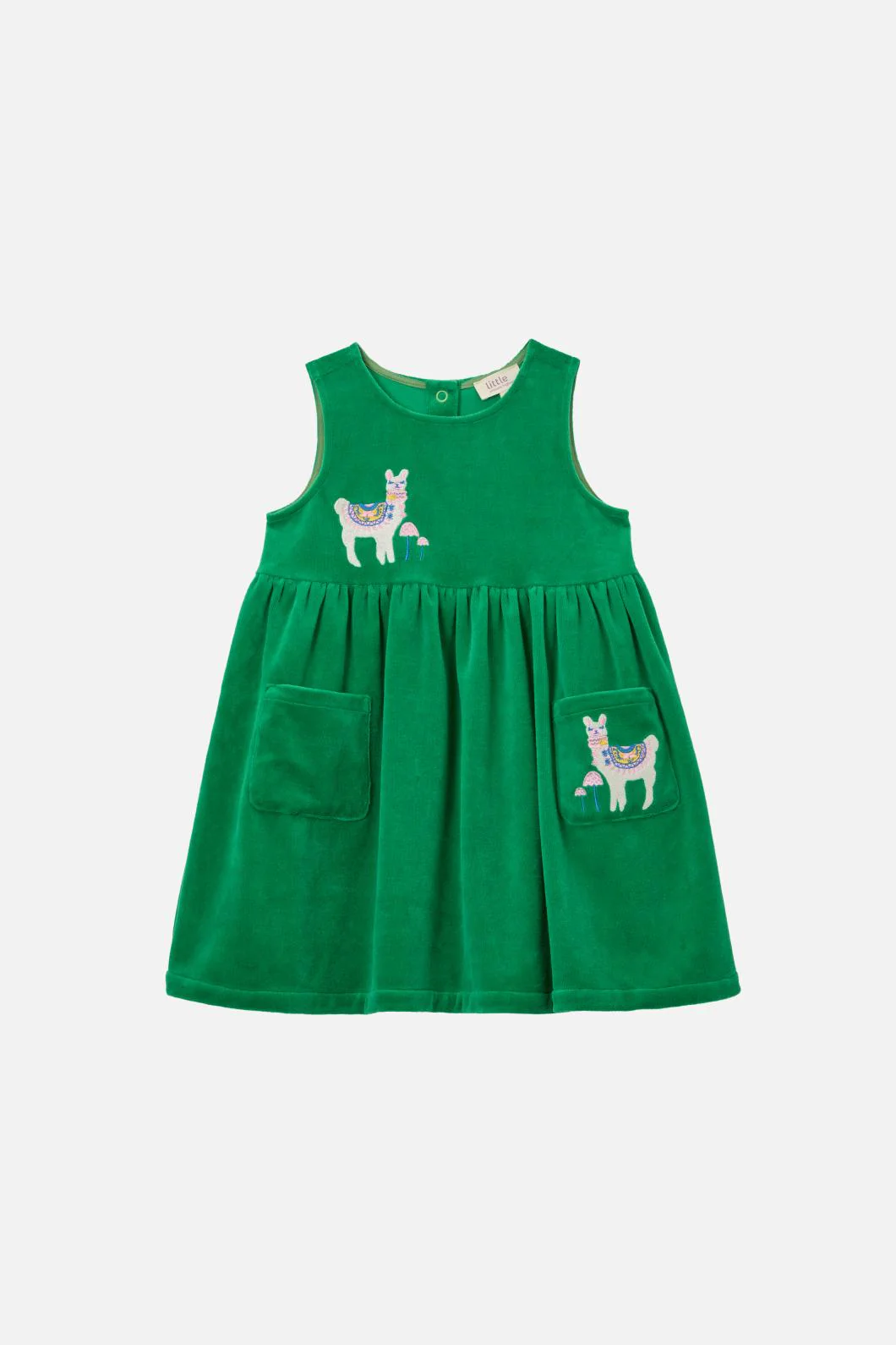 Llama Kids Velour Tunic