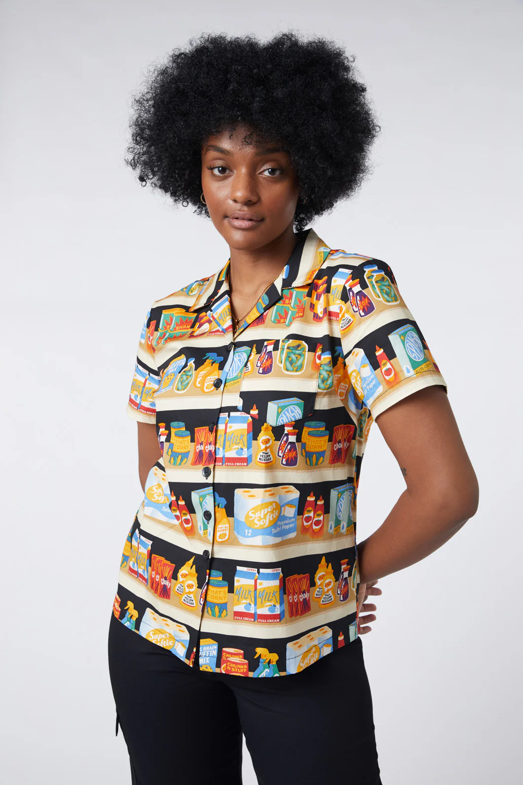 Supermarket Cotton Blouse