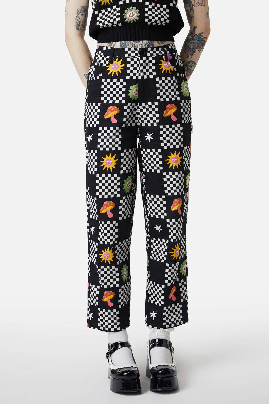 Chess At Picnic Pants