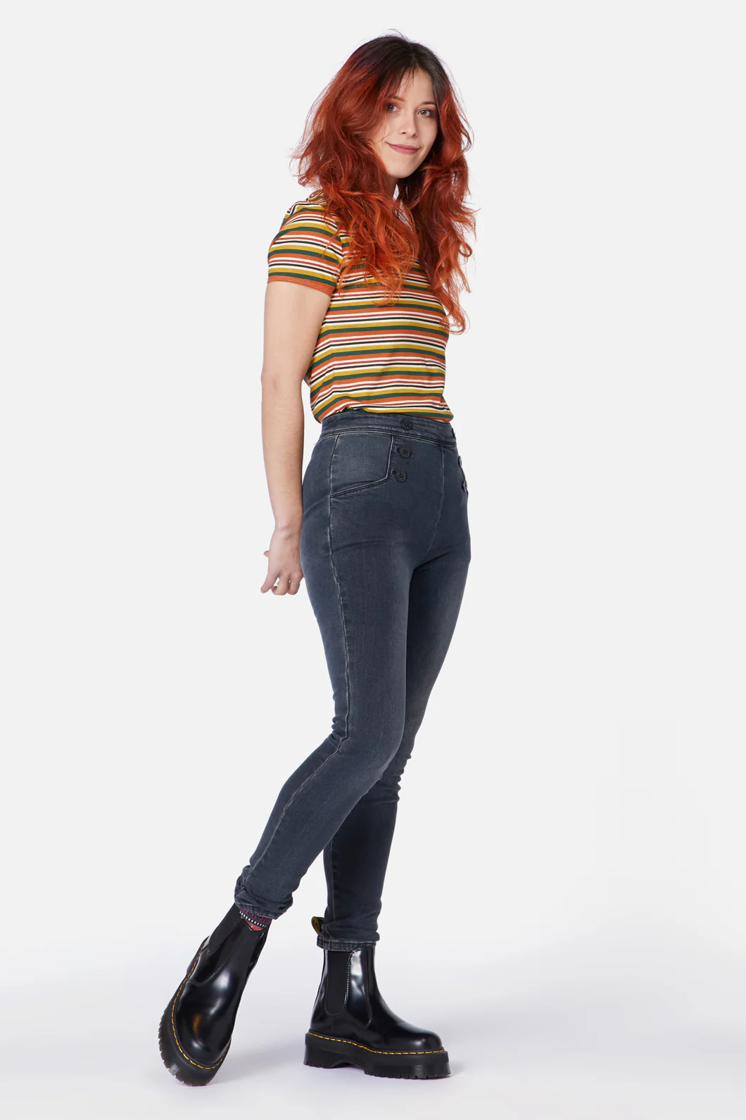 Ebony High Rise Jeans