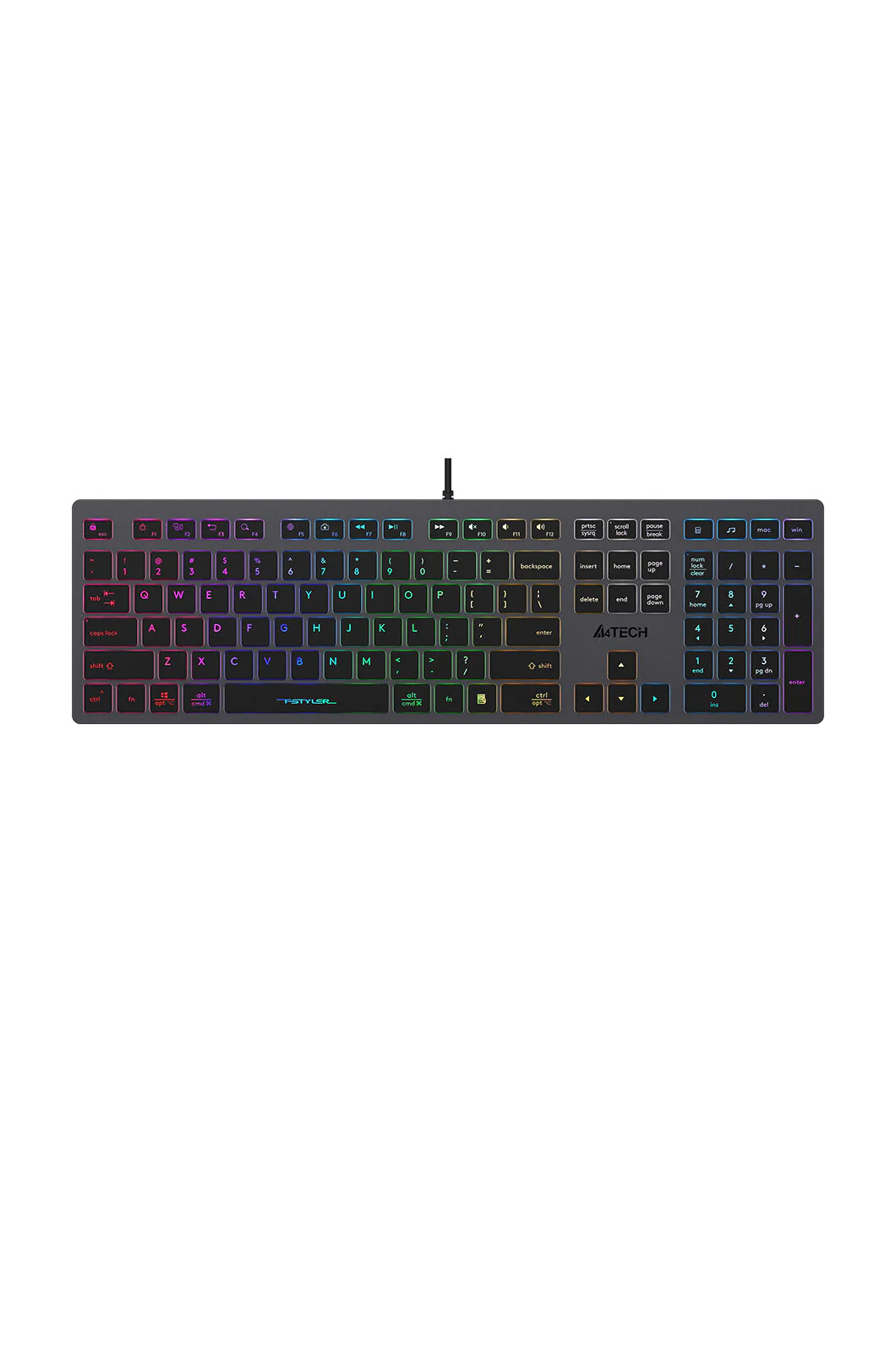 FX60 SSwitch Backlit Full Keyboard