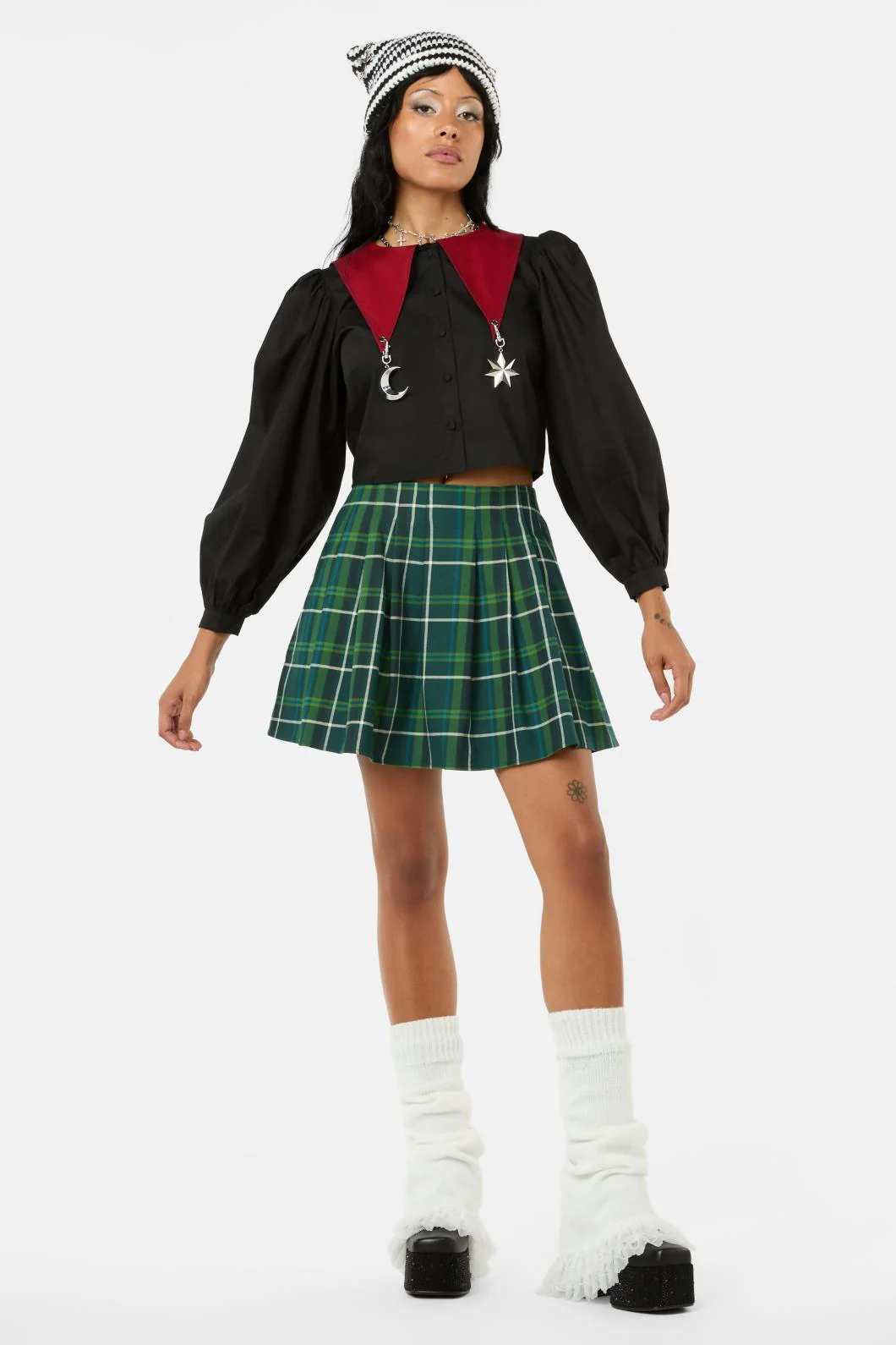 Jester Mini Tartan Tennis Skirt