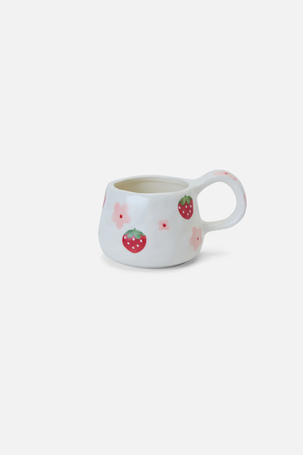 Strawberry Cup & Saucer Set