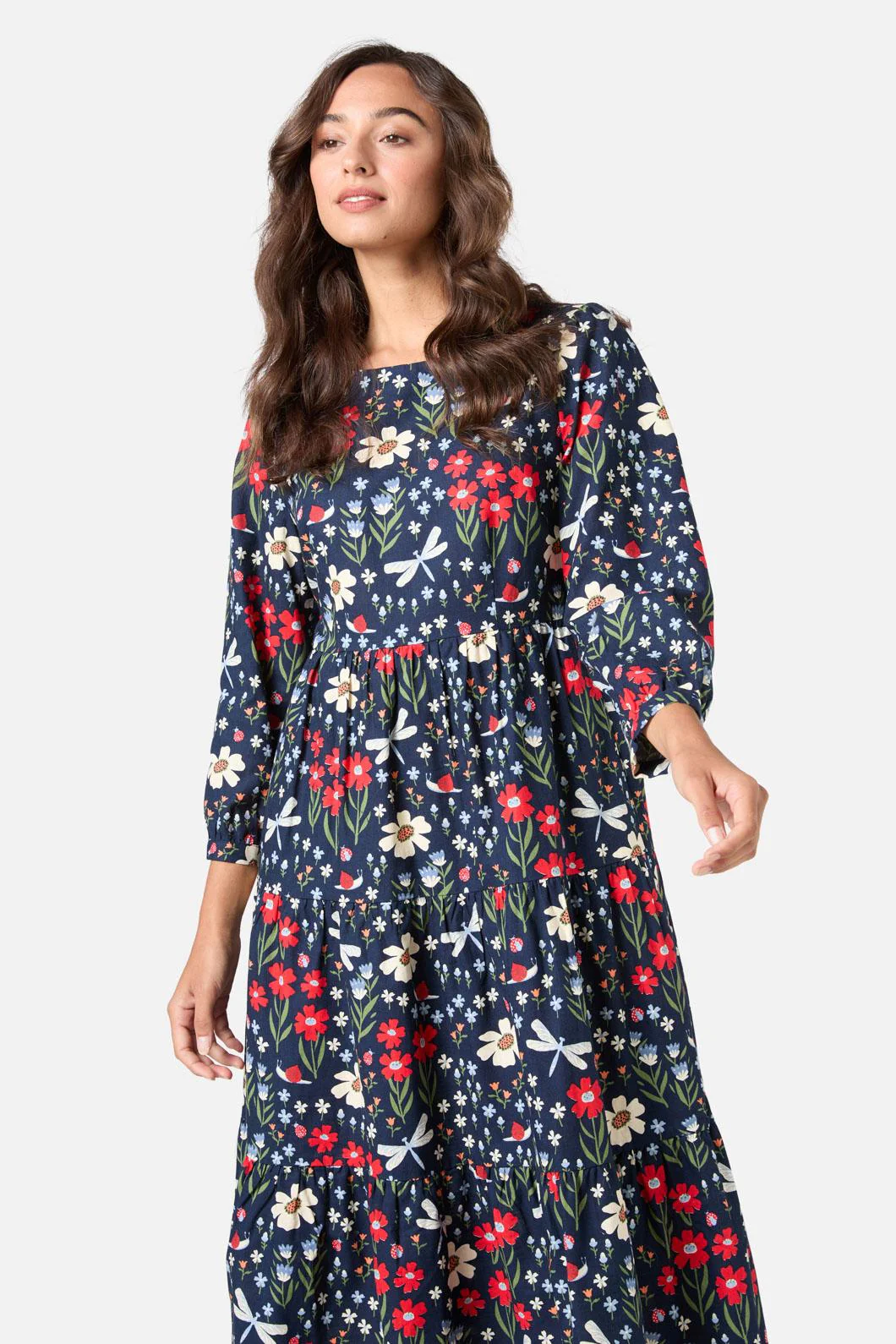 Garden Life Midi Dress