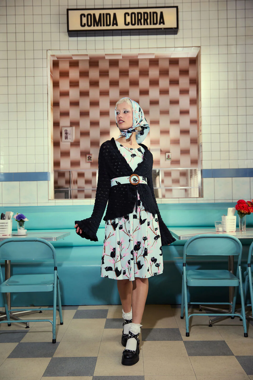 Forgotten City Tie Cardigan