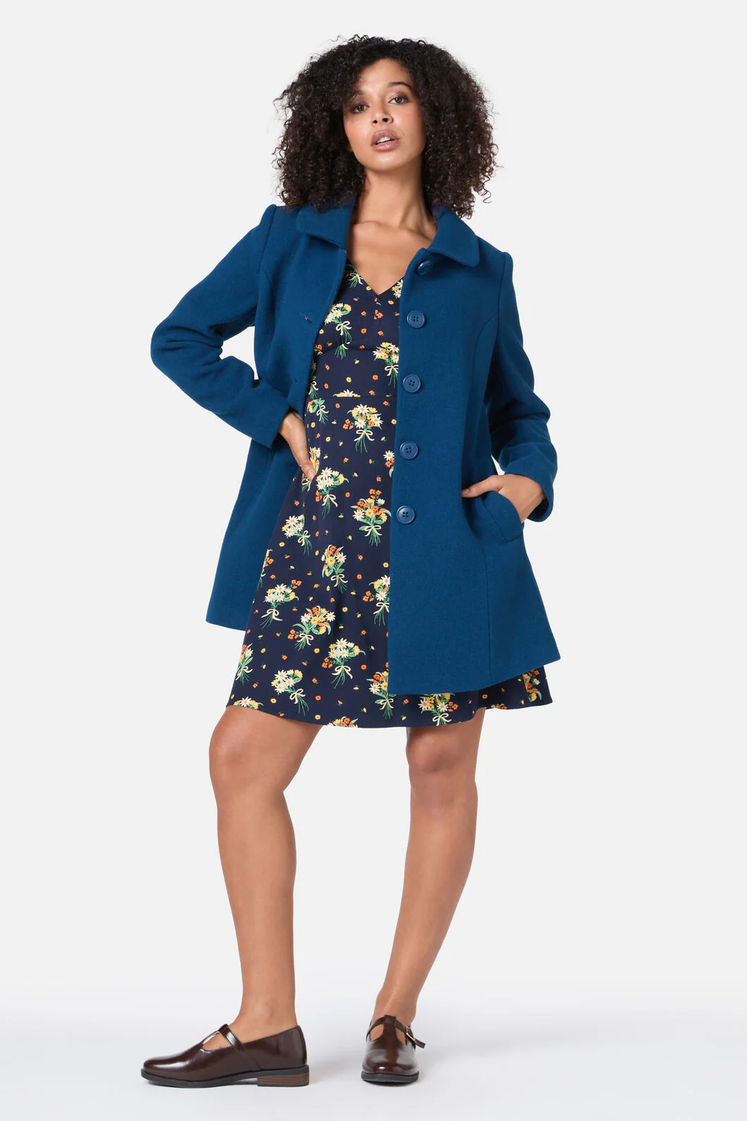 Olivia Wool Blend Coat