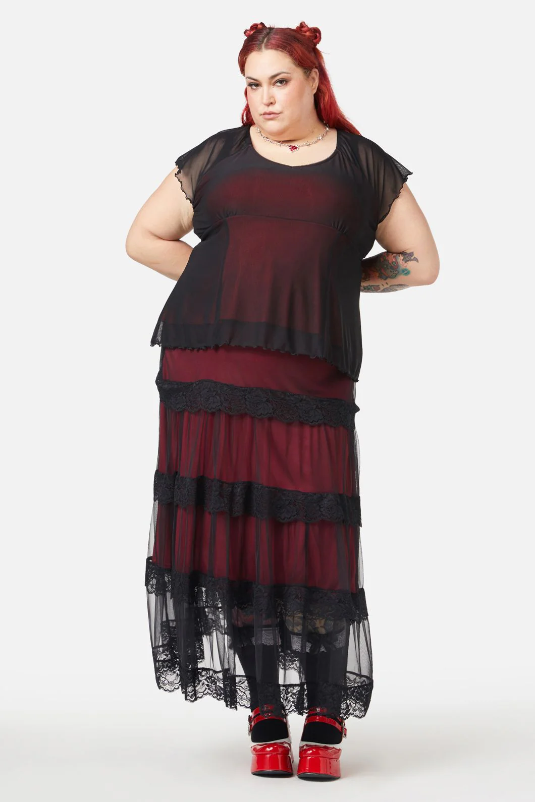 Curve Lock Picker Mesh Top